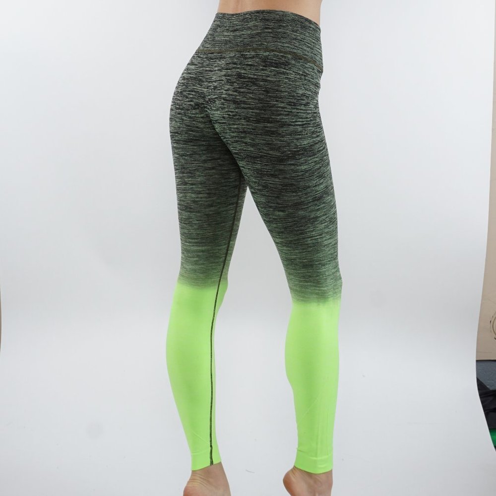 Ombre printed leggings yoga pants - Picture 2 of 6
